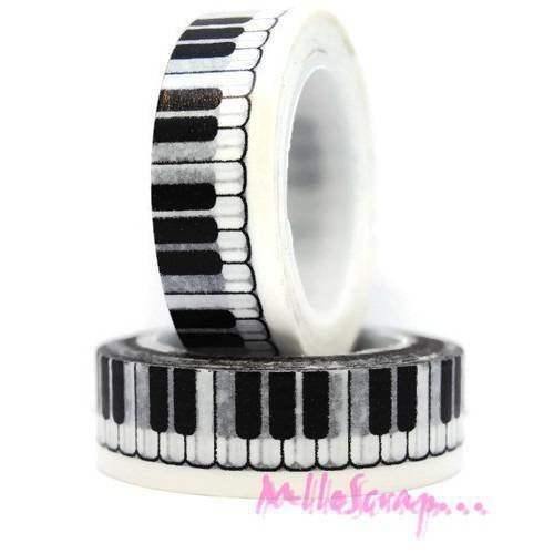 Masking tape embellissement scrapbooking carterie journaling diy - 10 mètres