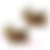Grands chiens cabochons résine embellissements scrapbooking carterie bijoux diy - 2 pièces