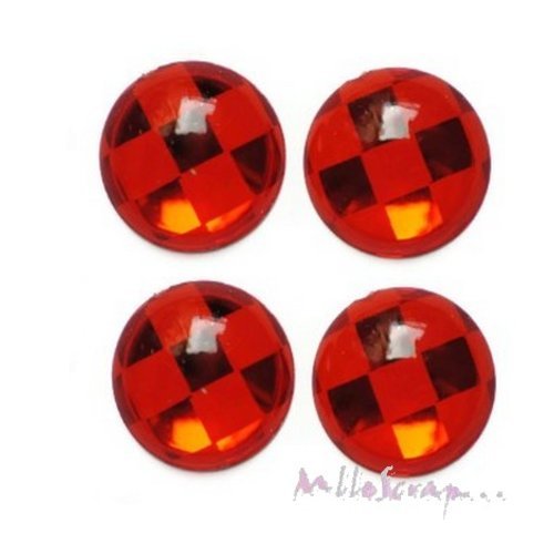 Strass damier à coller embellissement scrapbooking carterie bijoux diy - 5 pièces