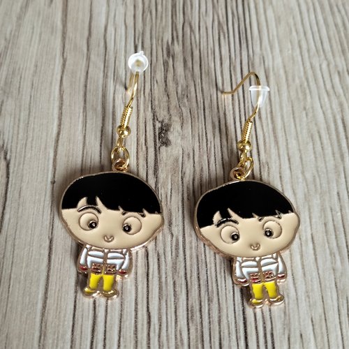 Boucles d'oreilles personnage stranger things