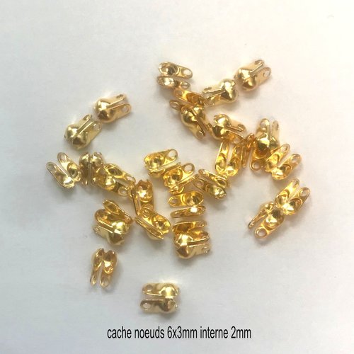 50 cache noeuds or 6x3mm interne 2mm