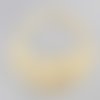 2 estampes ronde 38mm laiton or 24kt fleur