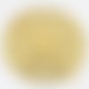 Estampe doré ronde filigrane fleur boheme 57mm