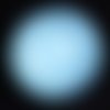 Un bola musical de grossesse bleu turquoise  diametre 16mm