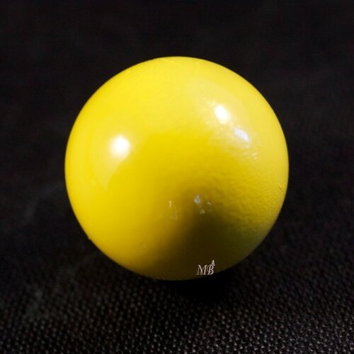 1boule musicale de bola de  grossesse jaune soleil  16mm