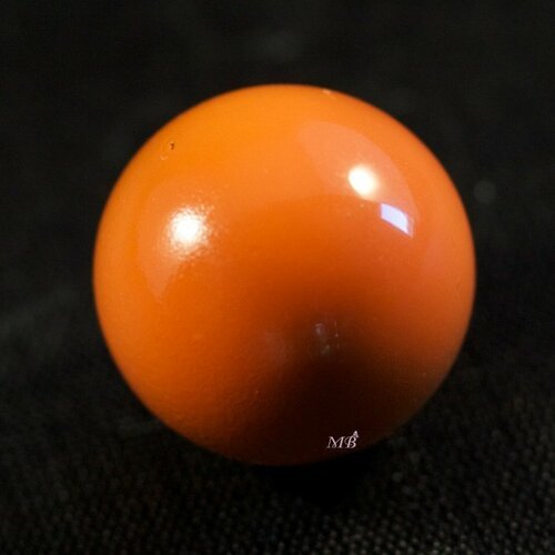 1boule musicale de bola de  grossesse mandarine 16mm