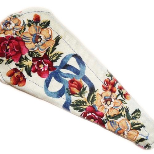 Protège-string lavable floral (16 cm) - zéro déchet