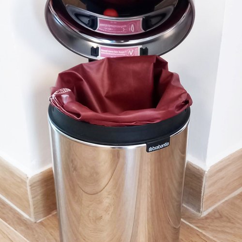 Sac poubelle lavable et réutilisable chocolat (3l) - salle de bains - cuisine