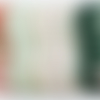Pack 7 serviettes hygiéniques lavables sans ailettes - eucalyptus (s) - zéro déchet - serviettes menstruelles en tissu