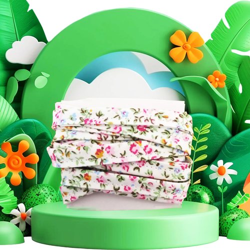 Paire de lacets en coton roses - lacets en tissu