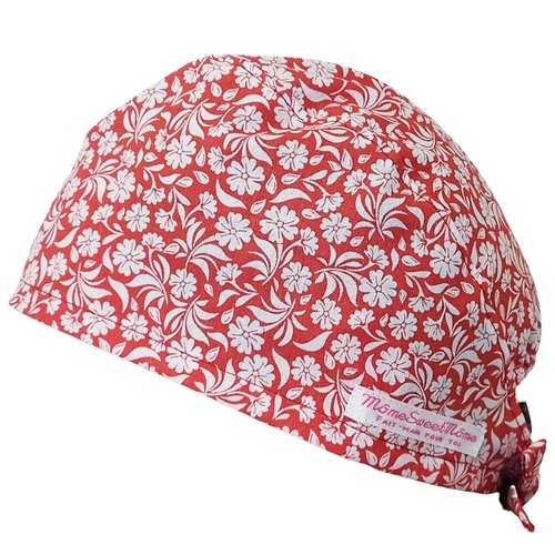 Calot de bloc couvrant - garden (terracotta) - bloc opératoire- chirurgien- dentiste - sage-femme - infirmière - anesthésiste - médical