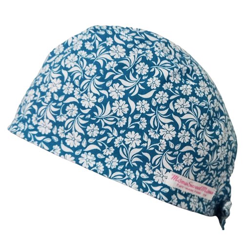 Calot de bloc couvrant - garden (emeraude) - bloc opératoire- chirurgien- dentiste - sage-femme - infirmière - anesthésiste - médical