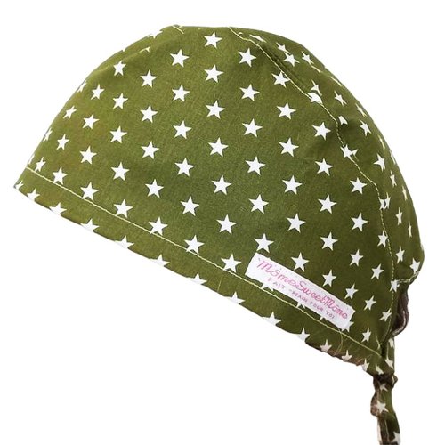 Calot de bloc couvrant - army (kaki) - bloc opératoire- chirurgien- dentiste - sage-femme - infirmière - anesthésiste - médical