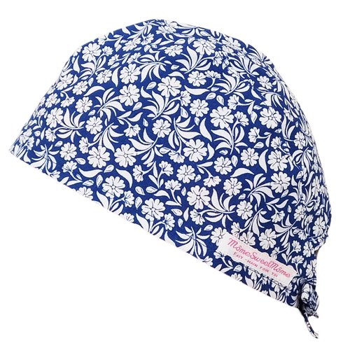 Calot de bloc couvrant - garden (marine) - bloc opératoire- chirurgien- dentiste - sage-femme - infirmière - anesthésiste - médical