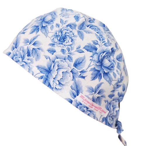 Calot de bloc couvrant - cobalt - bloc opératoire- chirurgien- dentiste - sage-femme - infirmière - anesthésiste - médical