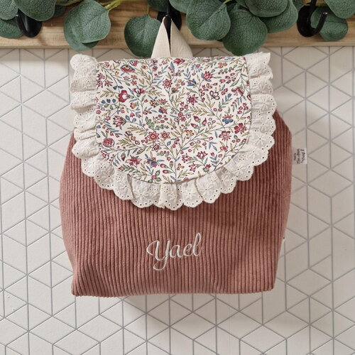 Sac cartable / cartable personnalisé / sac  / sac a dos / sac enfant / sac maternelle