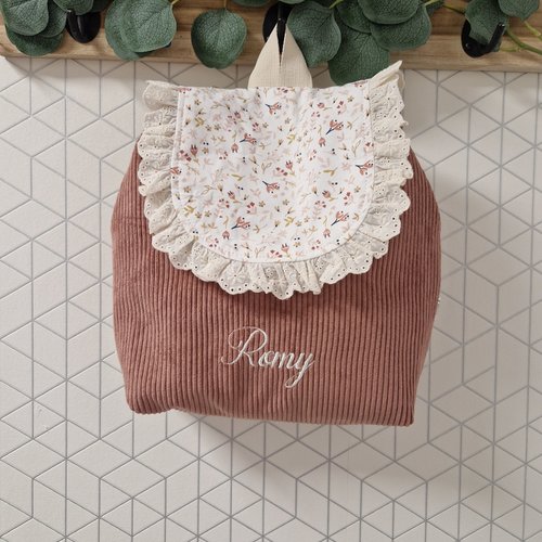 Sac cartable / cartable personnalisé / sac  / sac a dos / sac enfant / sac maternelle