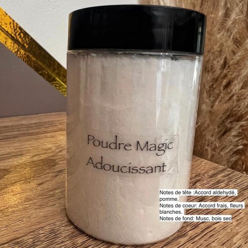 Poudre magic «  adoucissant »