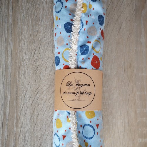 Rouleau de 3 essuie-tout réutilisables