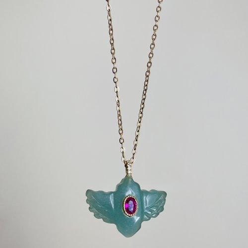 Sautoir talisman aventurine