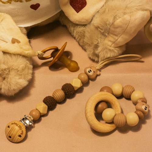 Coffret cadeau naissance douceur nounours