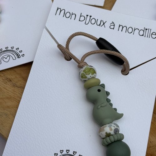 Mon bijoux à mordiller - dino