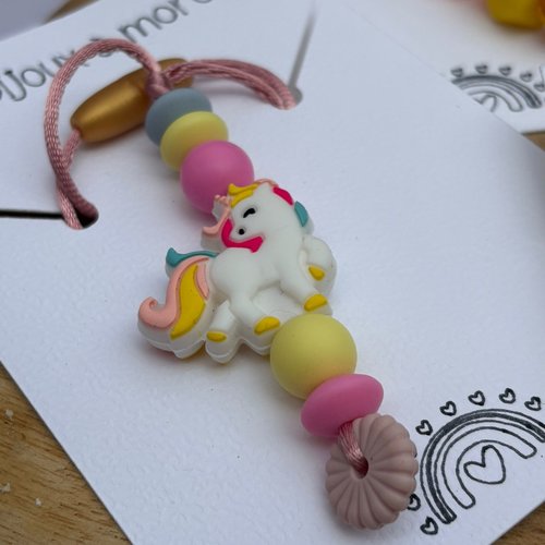 Mon bijoux à mordiller - licorne