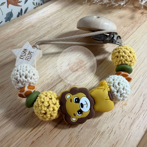 Attache tetine savannah