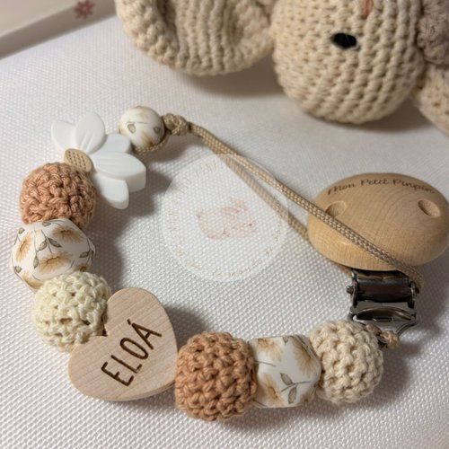 Attache tétine douceur