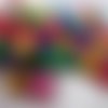 Grelots multicolores 11*10,5*8mm,50 pces