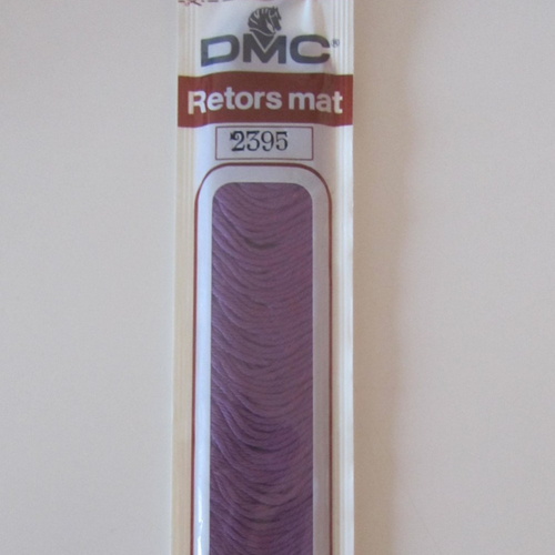 Fil retors mat de chez  dmc - coloris  2395 - 10 mètres - 100 % coton