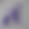 Strass acryliques - 8 mm - de couleur violet - superbe