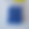 Sachet de 100 minuscules pompons  - en acrylique pour vos créations  - bleu