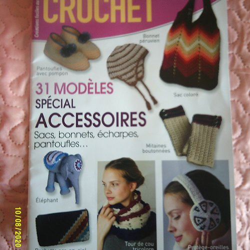 Magazine "création faciles au crochet" - 31 modèles spécial accessoires
