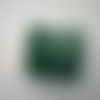 Cordon en coton ciré (algodon) couleur vert de chez alfredo - 10 mètres