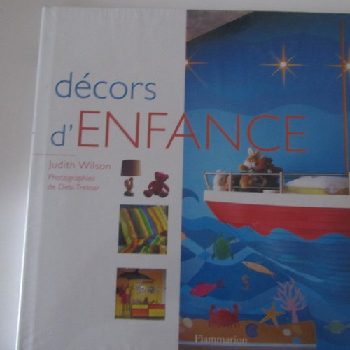 Livre "décors d'enfance" - editions flammarion - idées et astuces pratiques - style