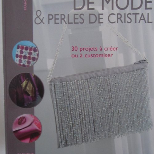 Livre "accessoires de mode et perles de cristal" - 30 projets à créer ou à customiser