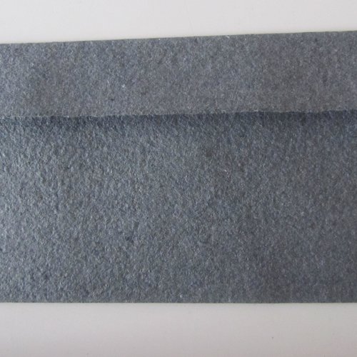 Lot de 10 enveloppes de papier mûrier de couleur grise - 21,5 cm x 10,5 cm