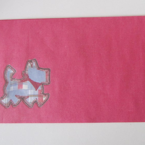 Lot de 20 enveloppes chien chipie dans les tons vieux rose + 5 gratuites - 18 cm x 9 cm