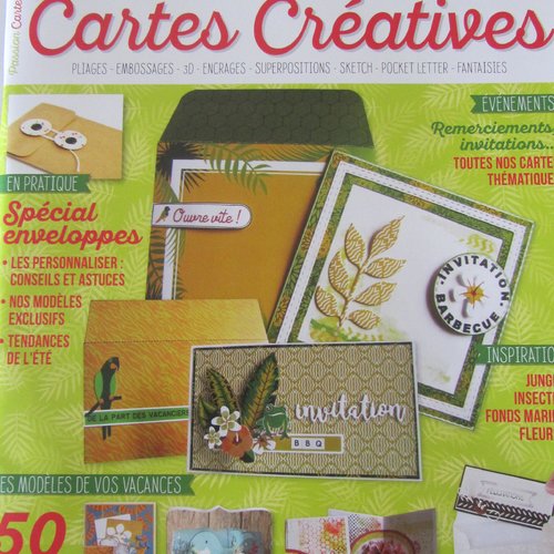 Magazine "passion cartes créatives" - numéro 41