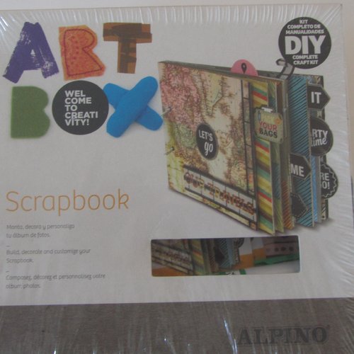 Art box - scrapbook - composez, décorez et personnalisez votre album photo