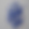 Strass acryliques - 8 mm - de couleur bleue - superbe