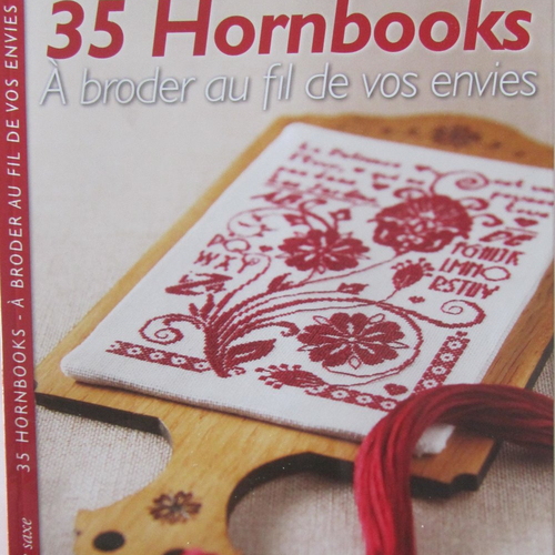 Livre "35 hornbooks à broder au fil de vos envies"
