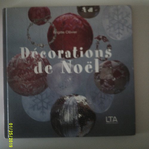 Livre "décoration de noël" - edition lta loisirs créatifs - mille et une idées de décoration