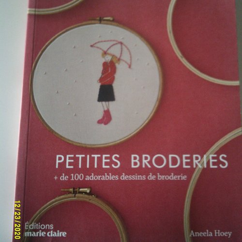 Livre "petites broderies" - plus de 100 adorables dessins de broderie