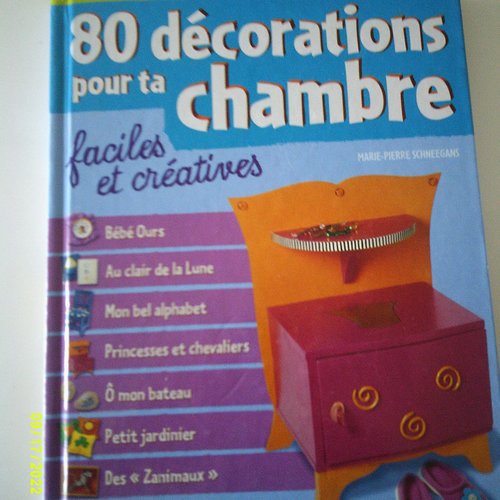 Livre 80 décorations pour ta chambre faciles et créatives - père castor - editions flammarion