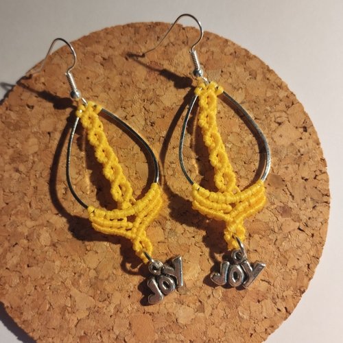Boucles d'oreilles "joy"