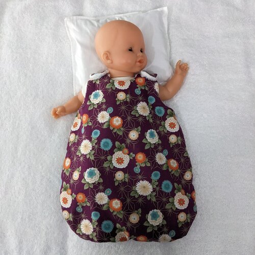 Gigoteuse turbulette vêtements habits poupée grand poupon corolle de 36 cm