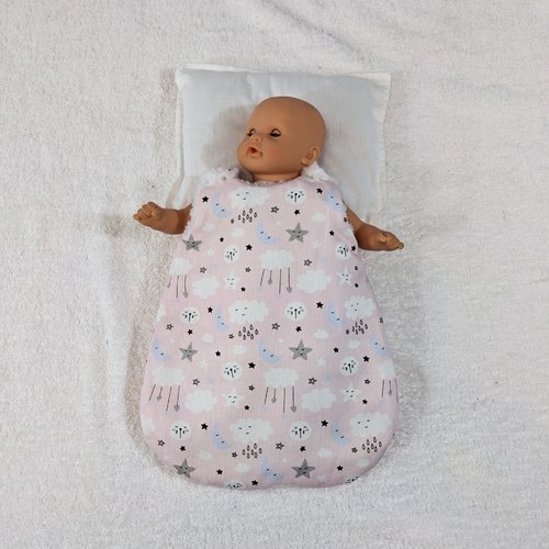 Gigoteuse turbulette vêtements pour poupon corolle 30 cm paola reina 34 cm babies 28 cm