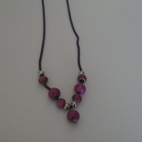 Sautoir /collier, chaine et perles